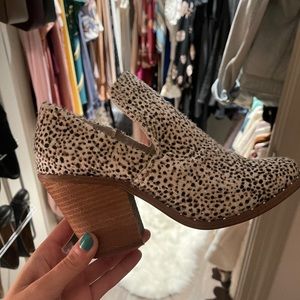 NEVER WORN Nanamacs spotted booties